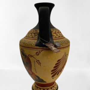 Griechische Keramik Vase 26 cm, Athina, Apollon