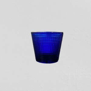 Teelichthalter Blau 6 x 7 cm